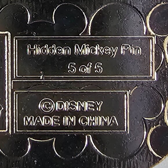 DISNEY Pin Trading ~ Lion King Paw Prints ~ SCAR 5/5 ~ Hidden Mickey ~ 2016 - Picture 10 of 12
